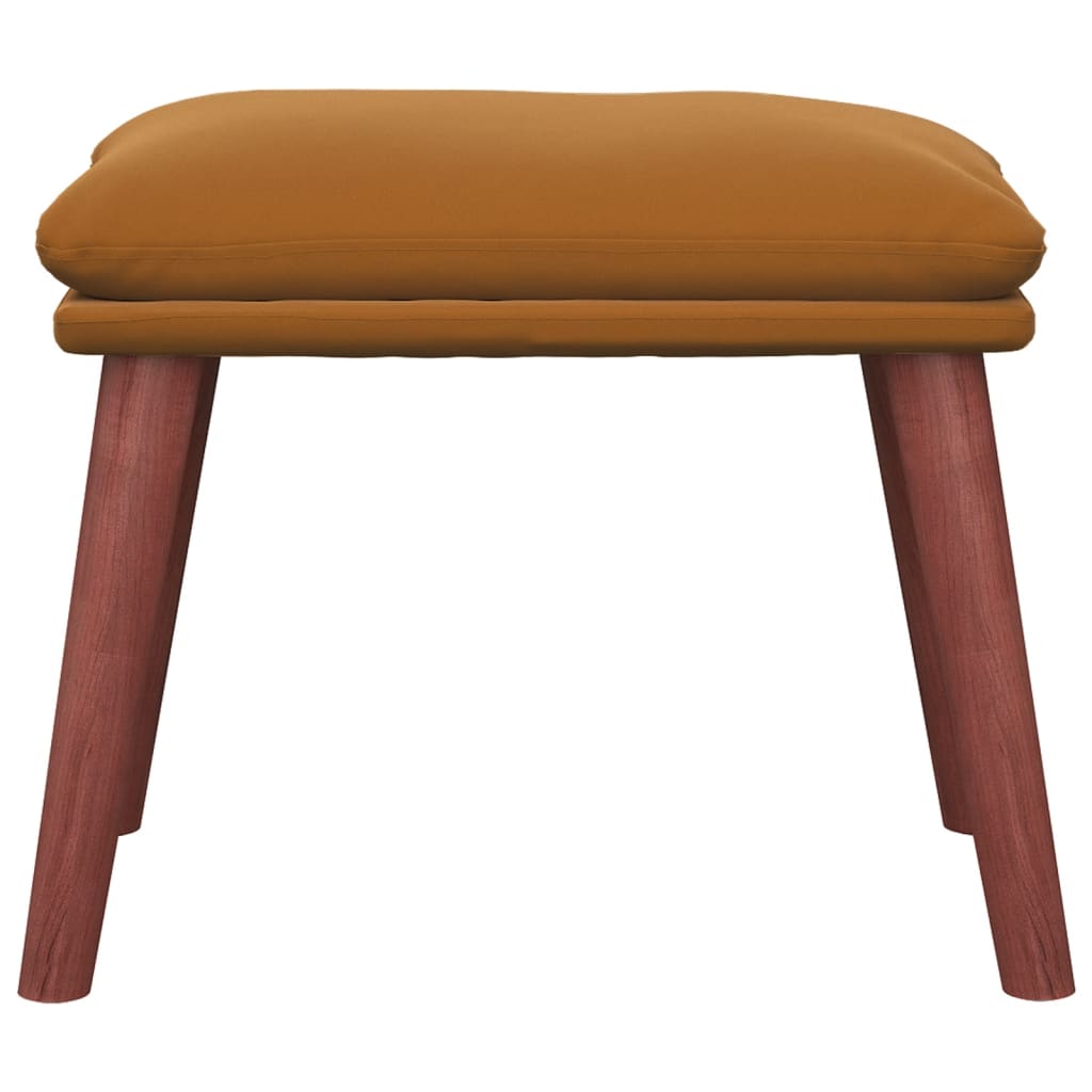 Fußhocker Hellgrau 45x29,5x35 cm Samt