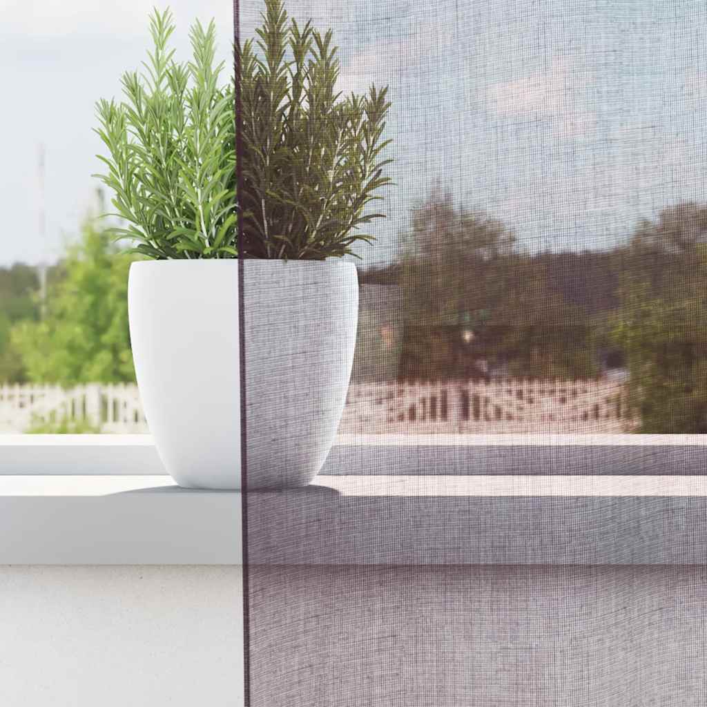 Voile Vorhänge mit Ösen 2 Stk. Apfelgrün 140x140 cm
