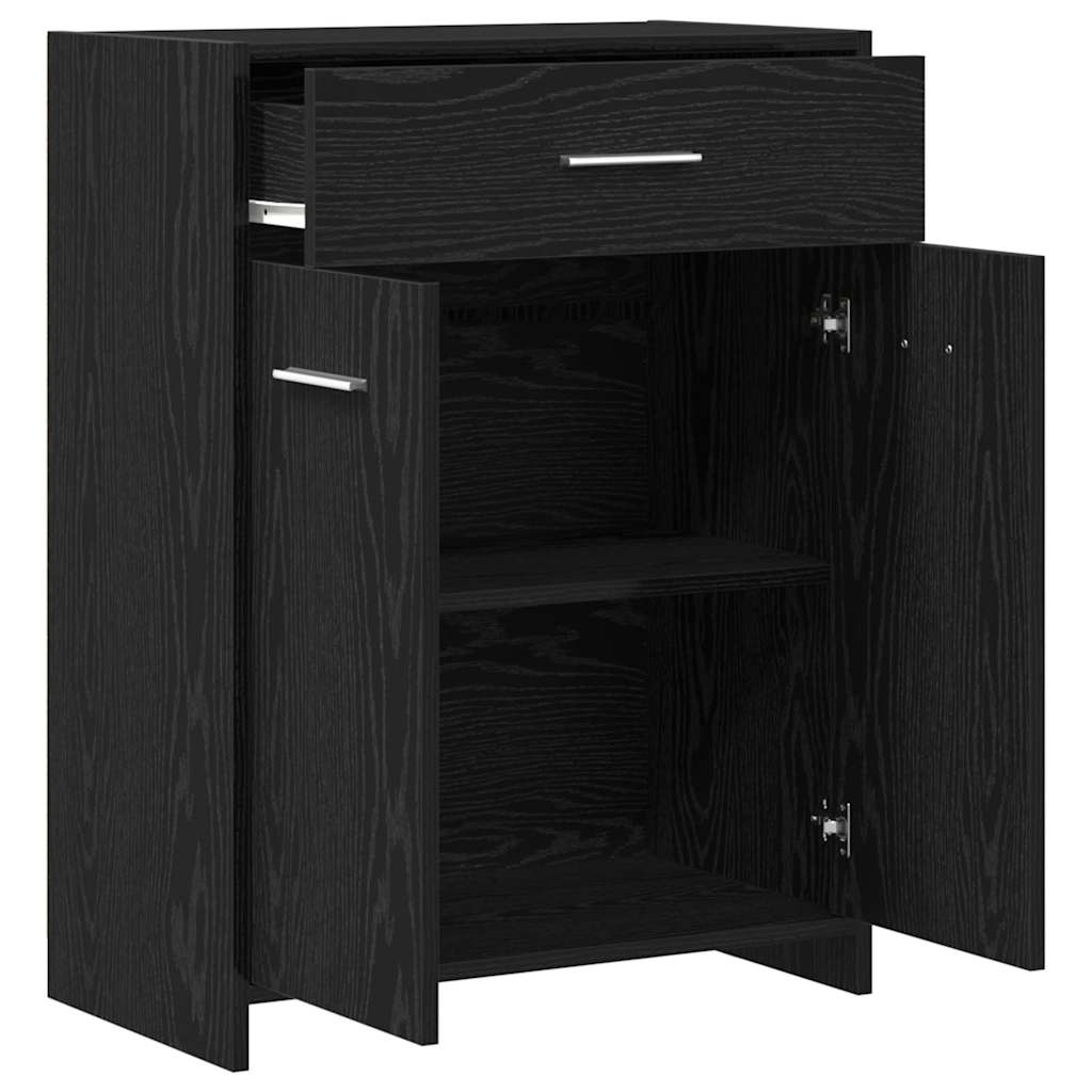 Badezimmerschrank Weiß 60x33x80 cm Holzwerkstoff
