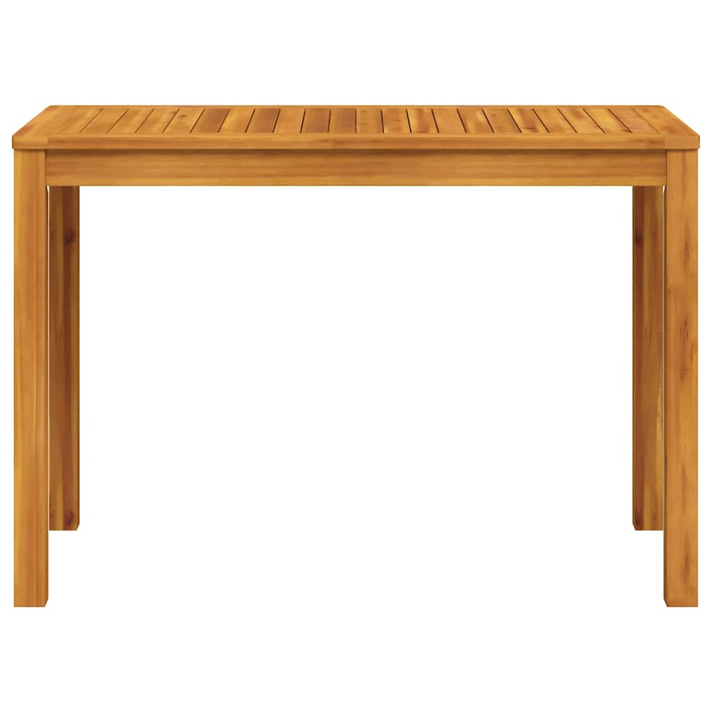 Garten-Esstisch 110x55x75 cm Massivholz Akazie