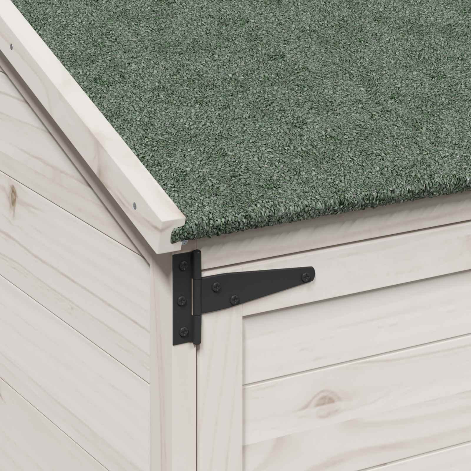 Gartenschuppen Natur 59 x 56 x 113,5 cm Massivholz aus Fichte