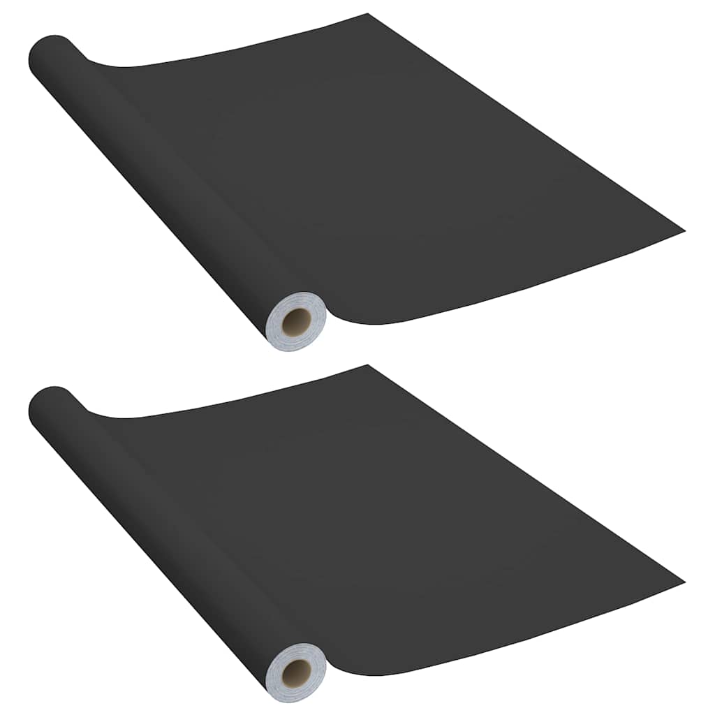 Möbelfolien Selbstklebend 2 Stk. Weiß 500x90 cm PVC