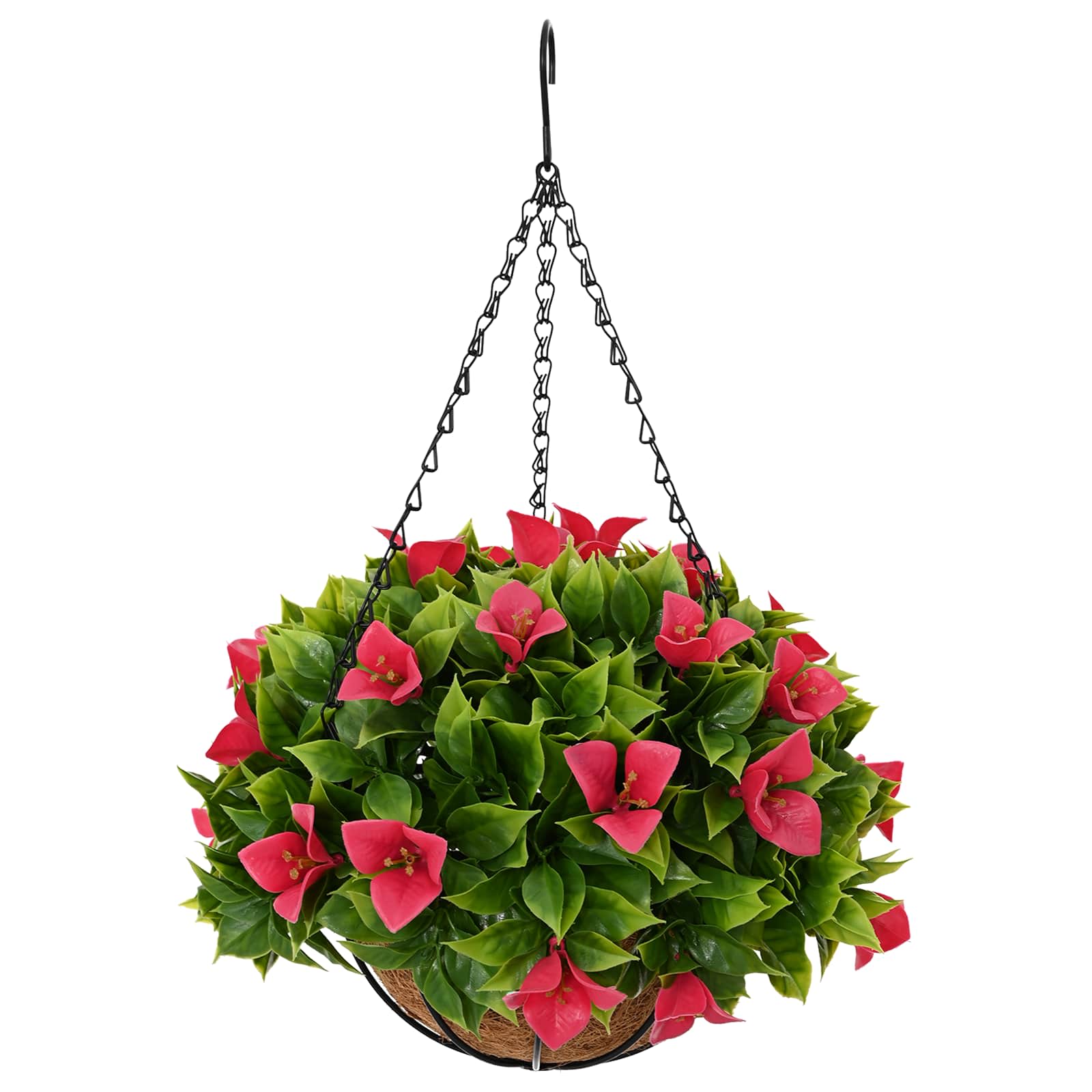 Künstliche Blumen Rosig 33 x 33 x 44 cm PE und Stahl