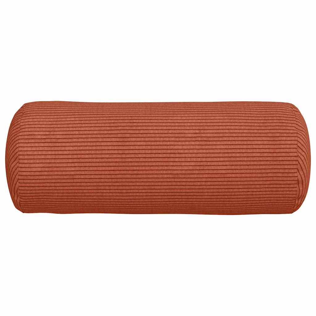 Bolsterkissen 2 pcs Hellgrau Ø 15 x 40 cm Cordstoff