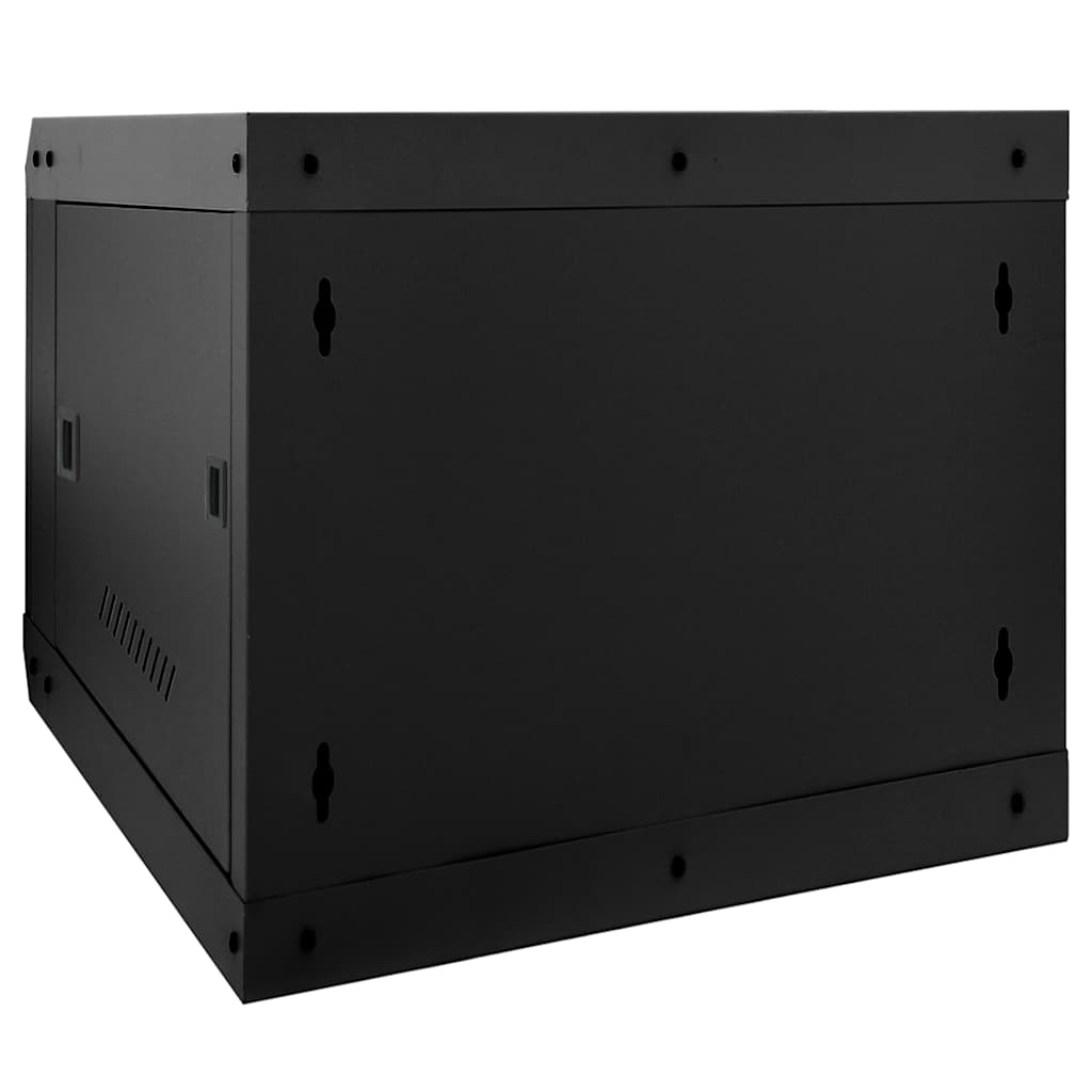 Netzwerkschrank mit Speicher Grau 60 x 45 x 28 cm Stahl