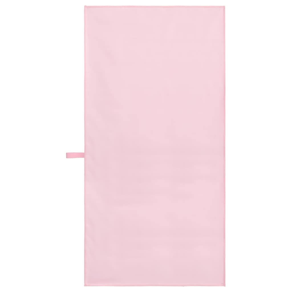Sporthandtücher 2 pcs Schwarz 50 x 30 cm Polyester und Polyamid