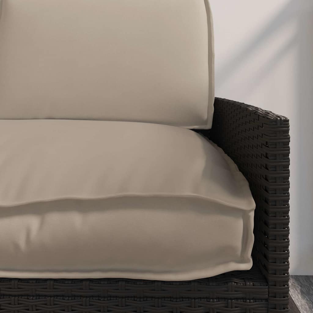 Kissenset 3 pcs Anthrazit Oxford-Stoff