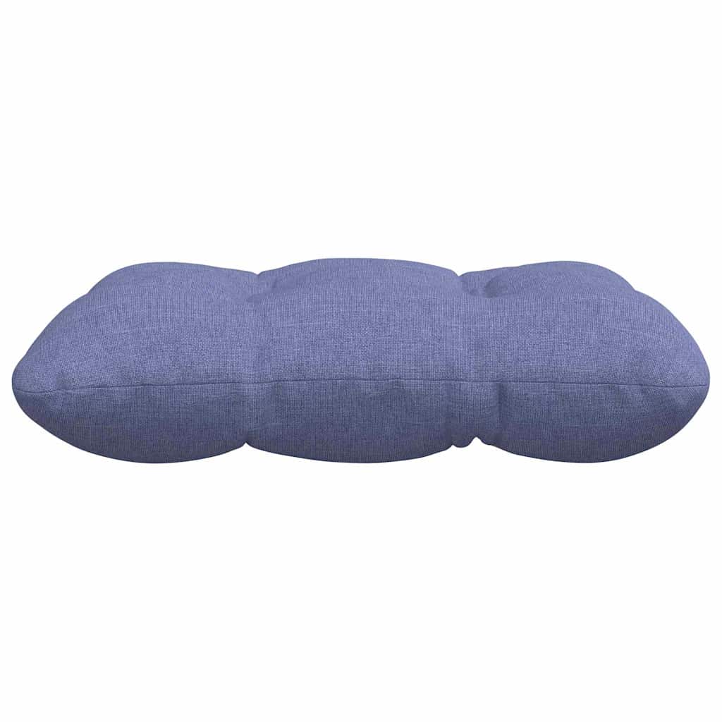 Sitzkissen 4 pcs Hellgrau 40 x 40 x 12 cm Stoff