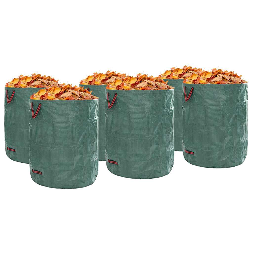 Gartenmüllsäcke 4 pcs Grün 66 x 66 x 83,5 cm Polypropylen