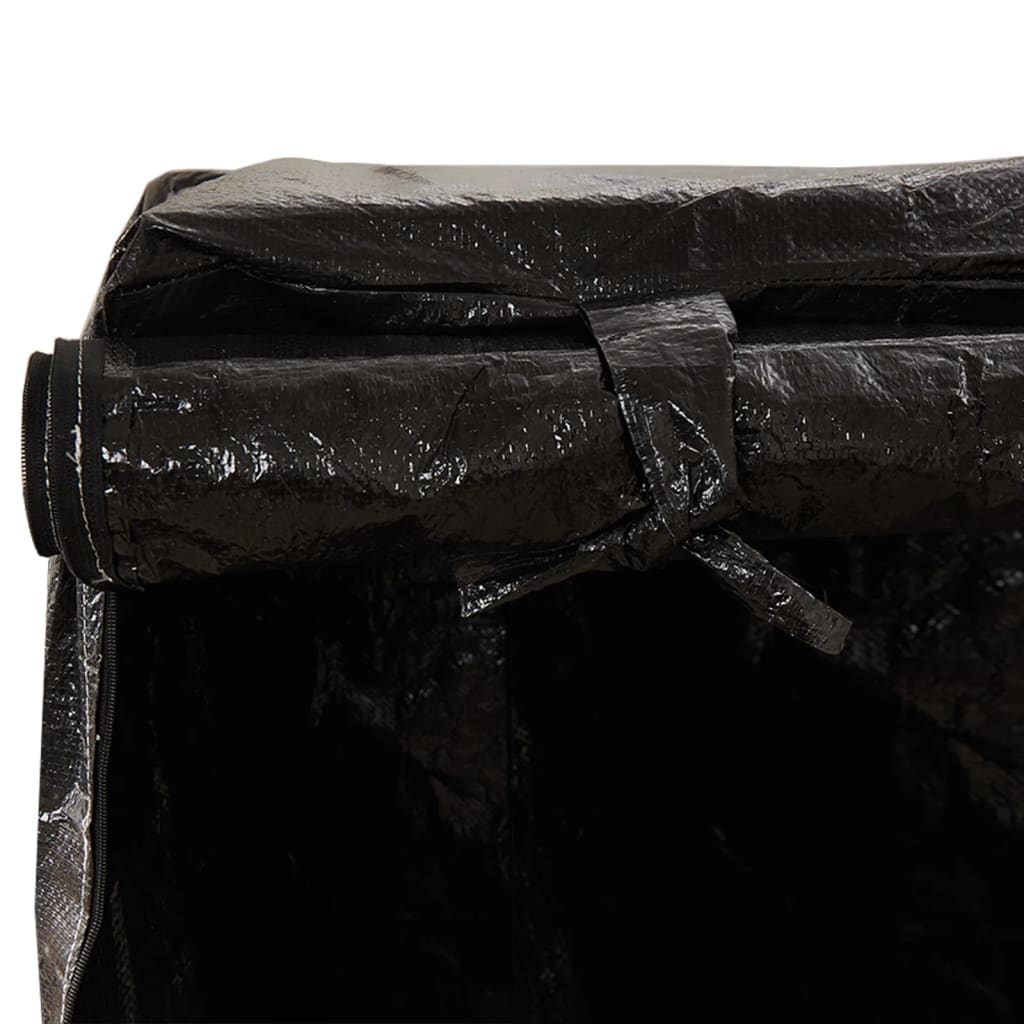 Hollywoodschaukel-Abdeckungen 2 Stk. 10 Ösen 255x145x170 cm