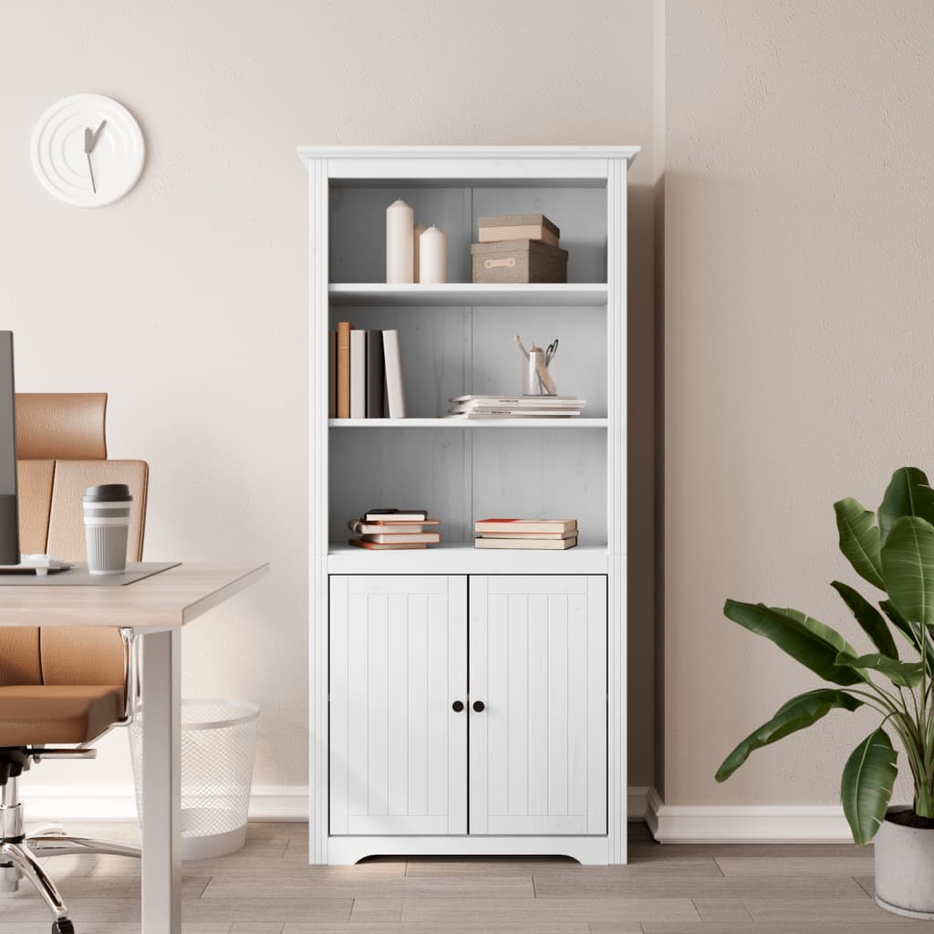Bücherregal BODO Honigbraun 82 x 40 x 173 cm Holzwerkstoff