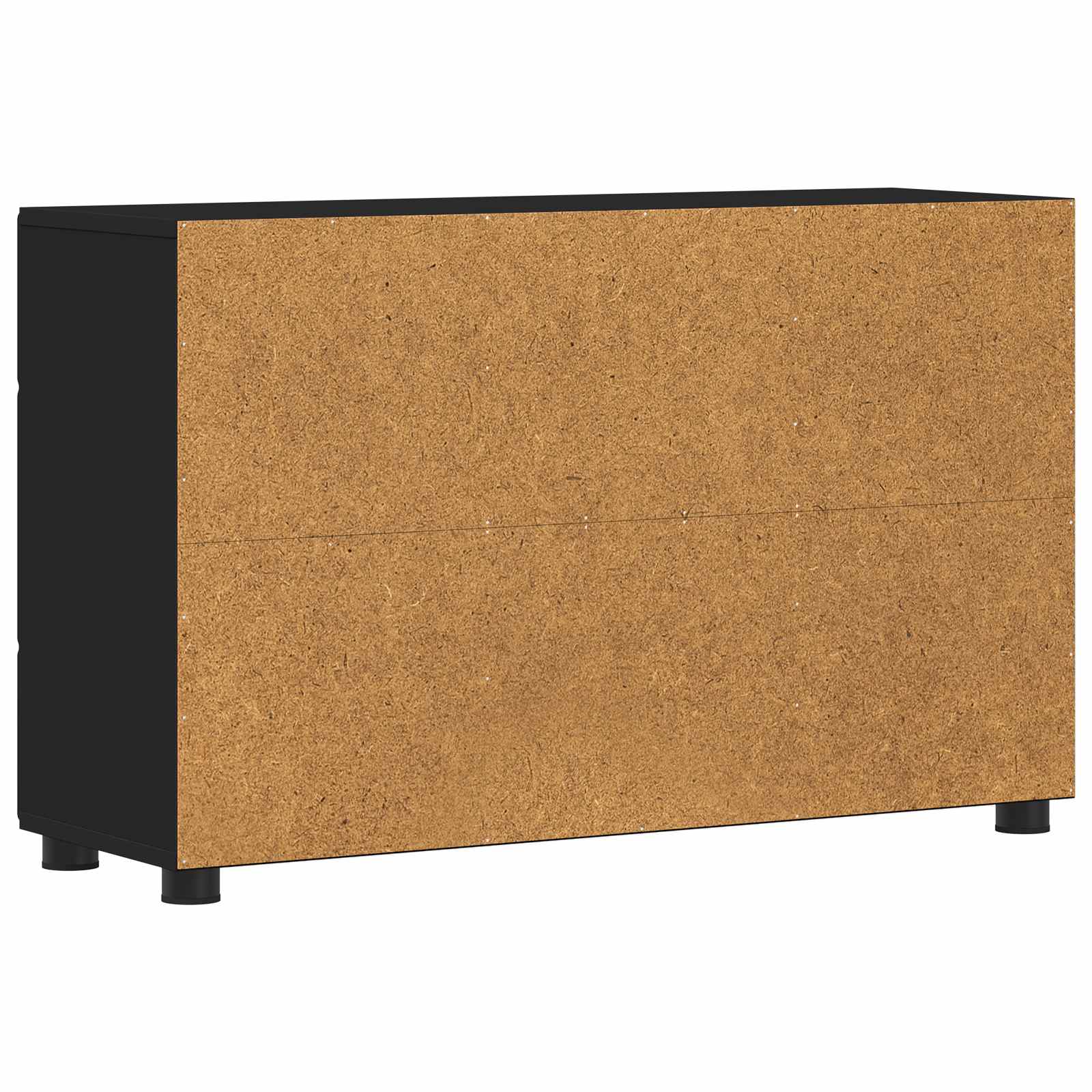 Highboard mit Regal FLORIN Weiß 60 x 35 x 182 cm Holzwerkstoff