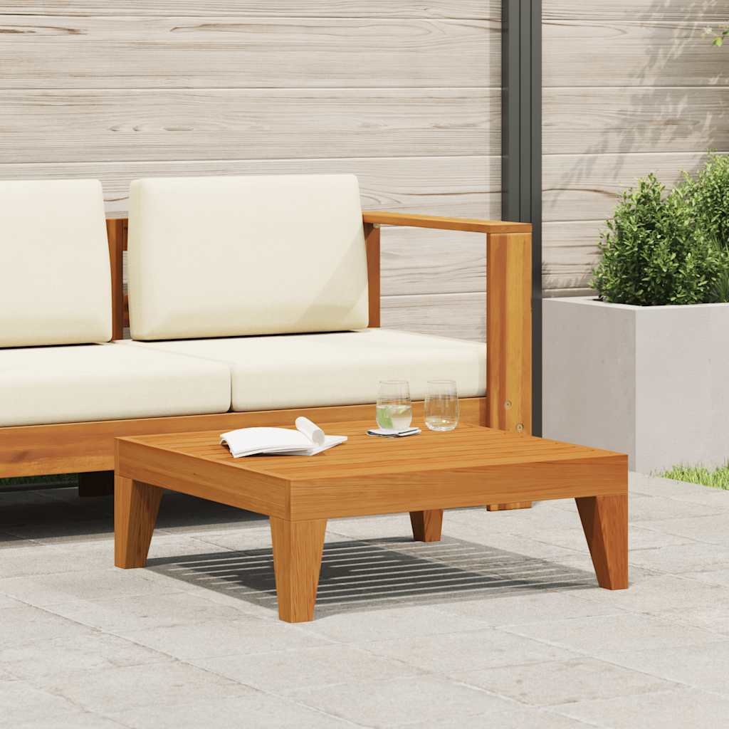 2-tlg. Garten-Lounge-Set mit Auflagen Massivholz Akazie