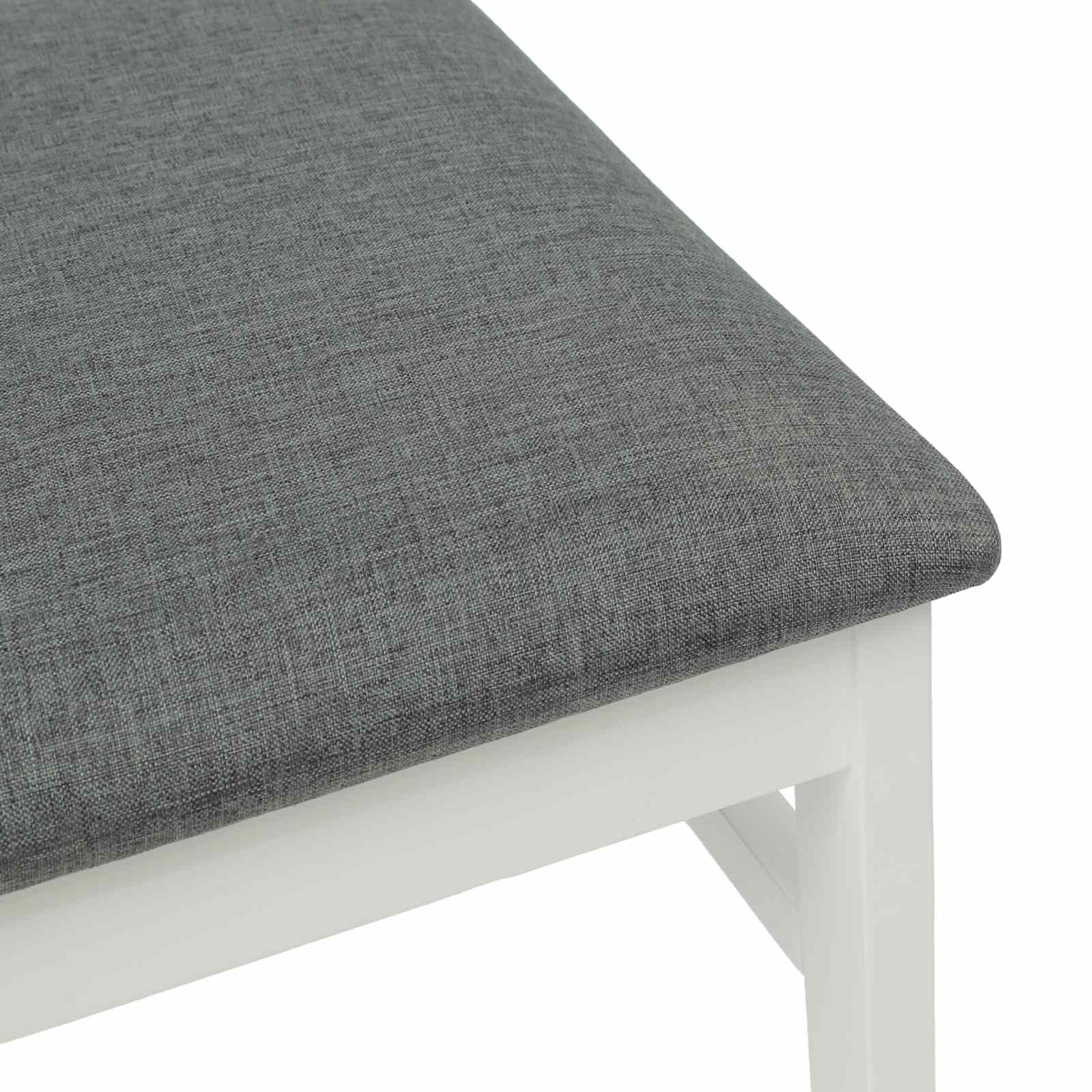 Esszimmerstuhl 2 pcs Hellbraun und hell Massives Gummiholz