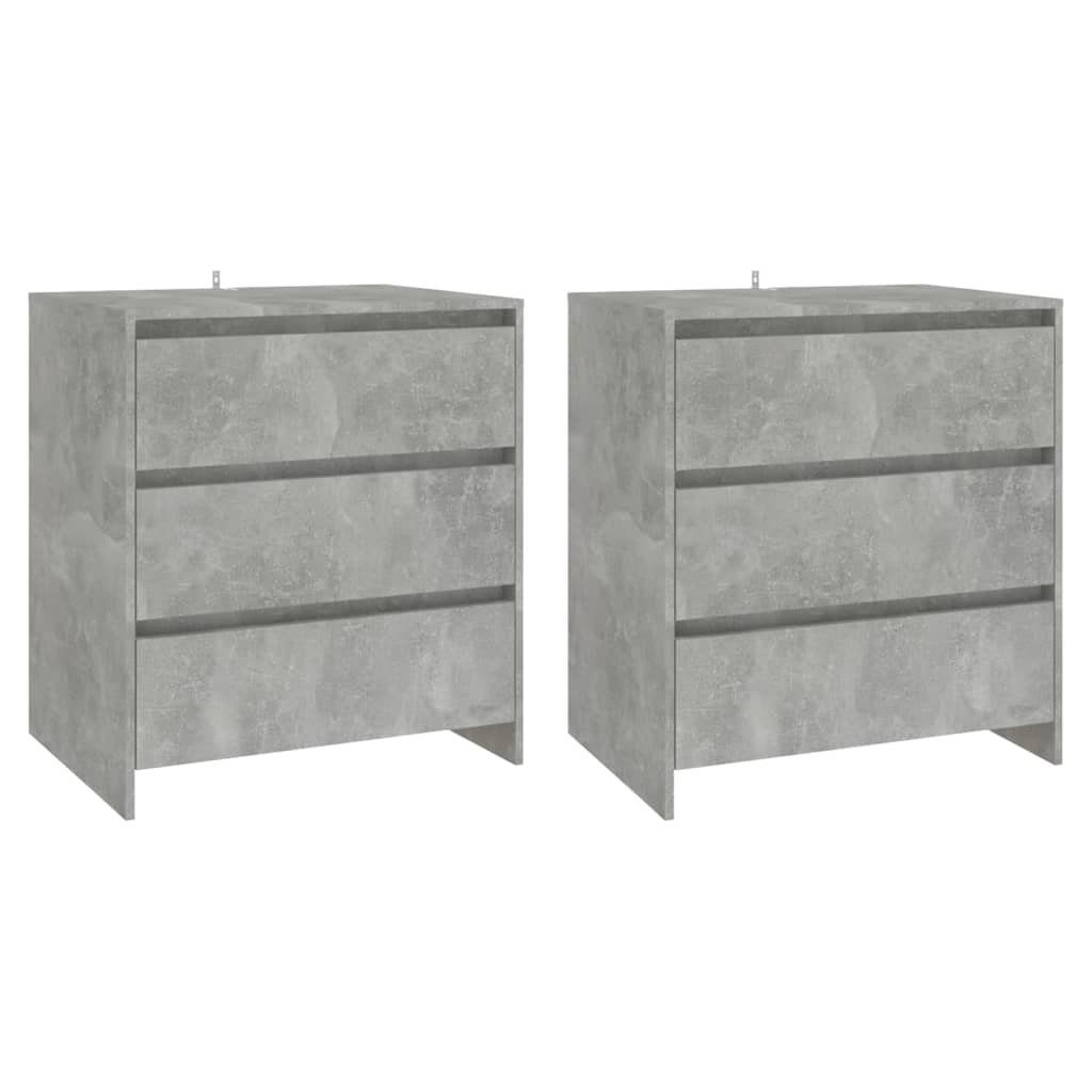 3-tlg. Sideboard Weiß Holzwerkstoff