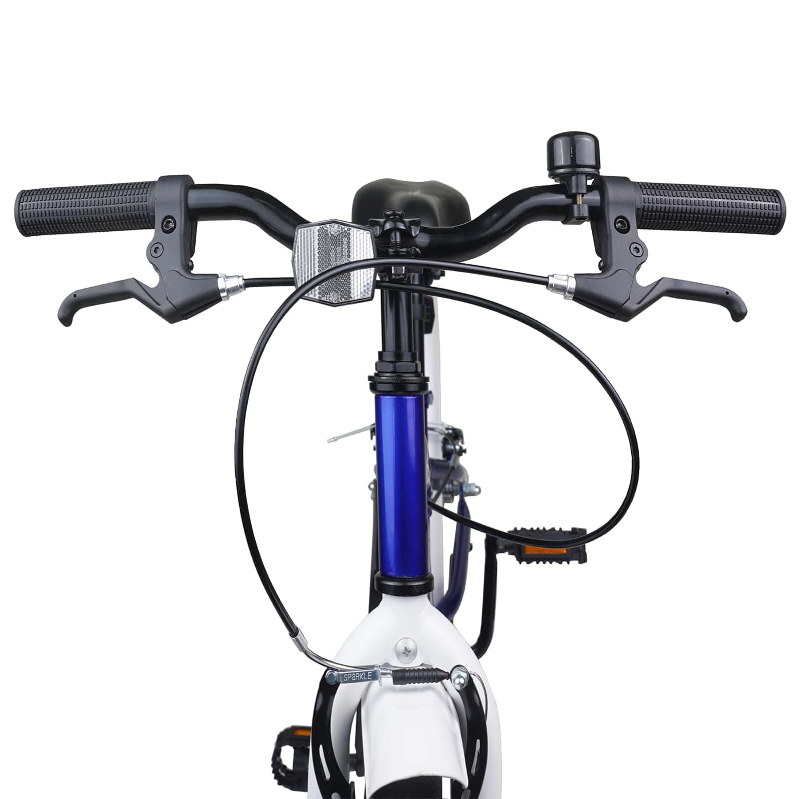 Kinderfahrrad 12 Zoll für 2-4 Jahre alt Schwarz Rot