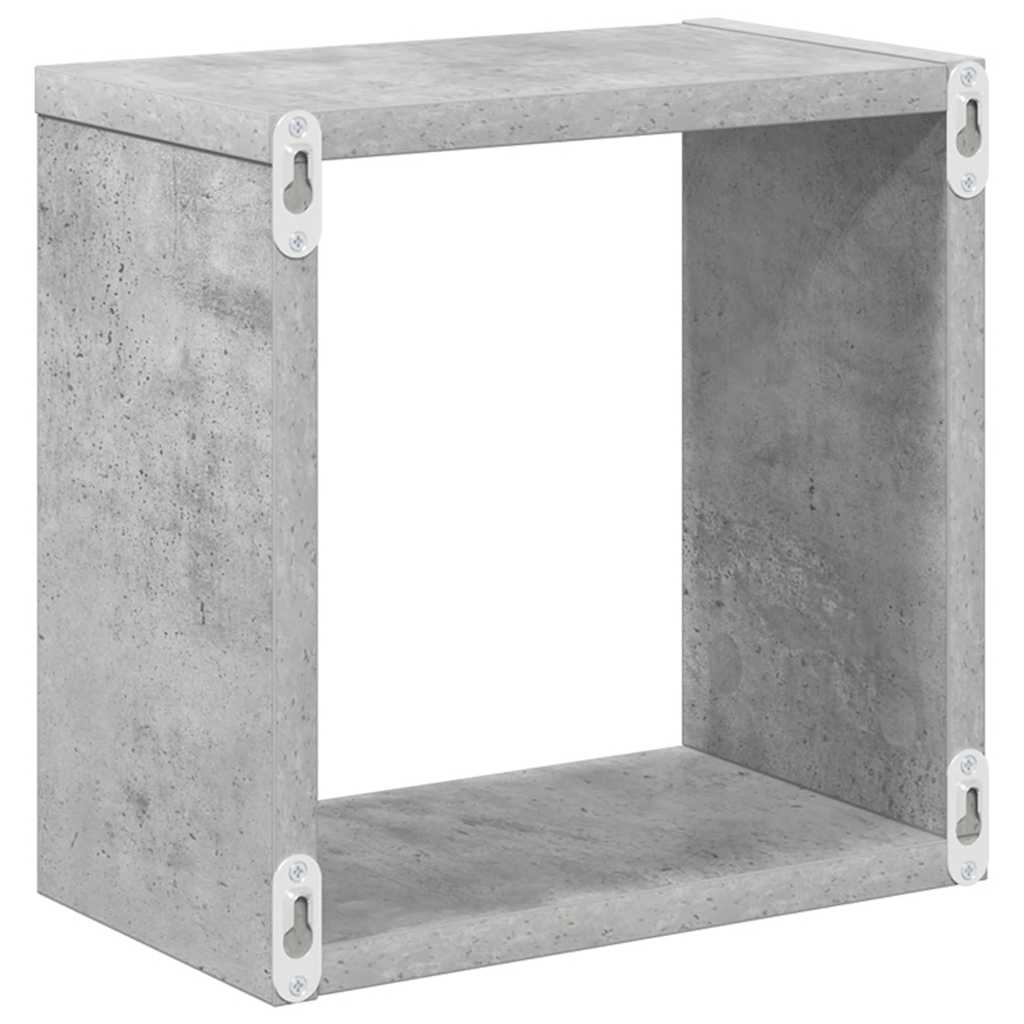 Würfelregale 2 Stk. Weiß 30x15x30 cm