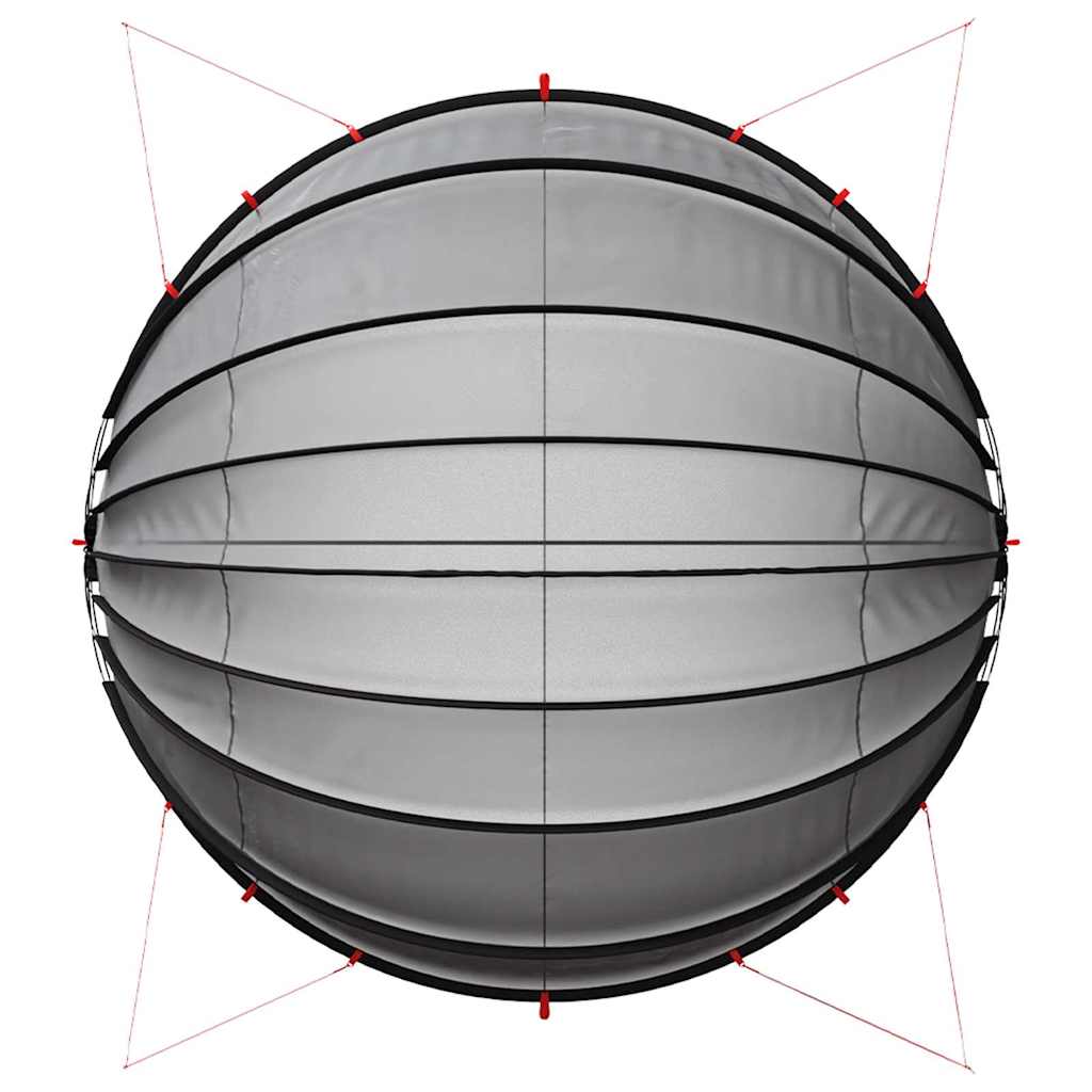 Pool-Dome 336 x 322 x 160 cm 185T Polyester mit PU-Beschichtung