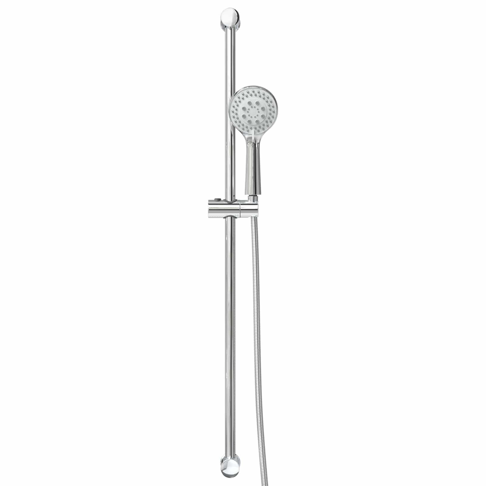 Duschsystem-Set Chrom 70 cm Edelstahl