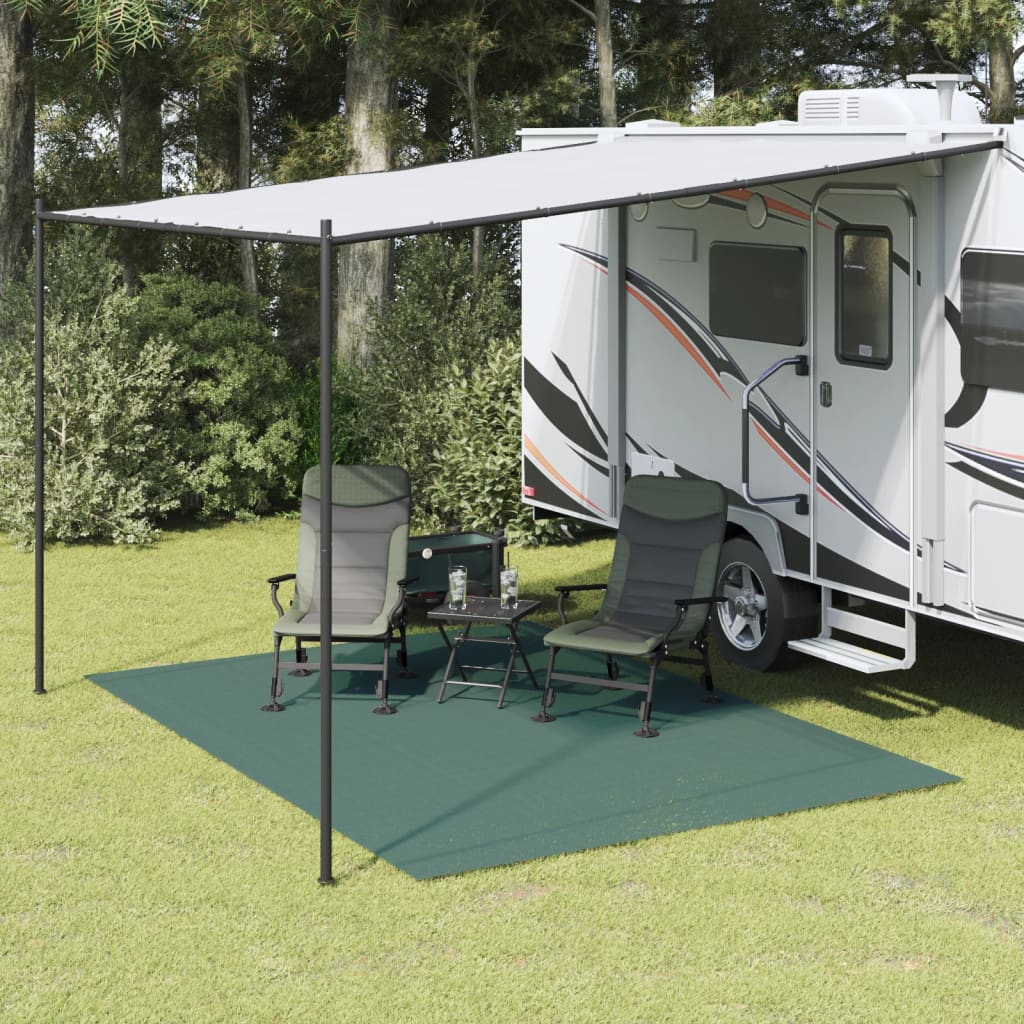 Zeltteppich Anthrazit 4x2 m