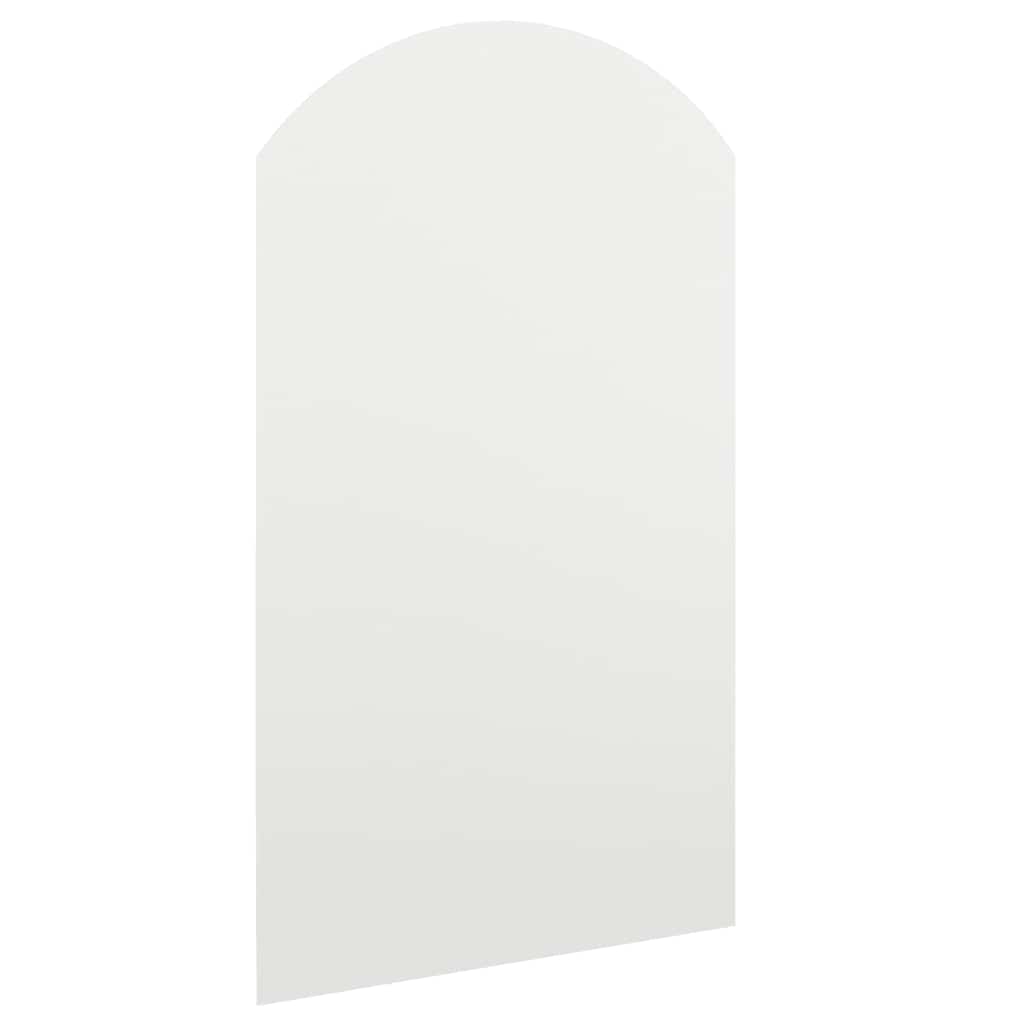 Spiegel mit LED-Leuchten 60x30 cm Glas Oval