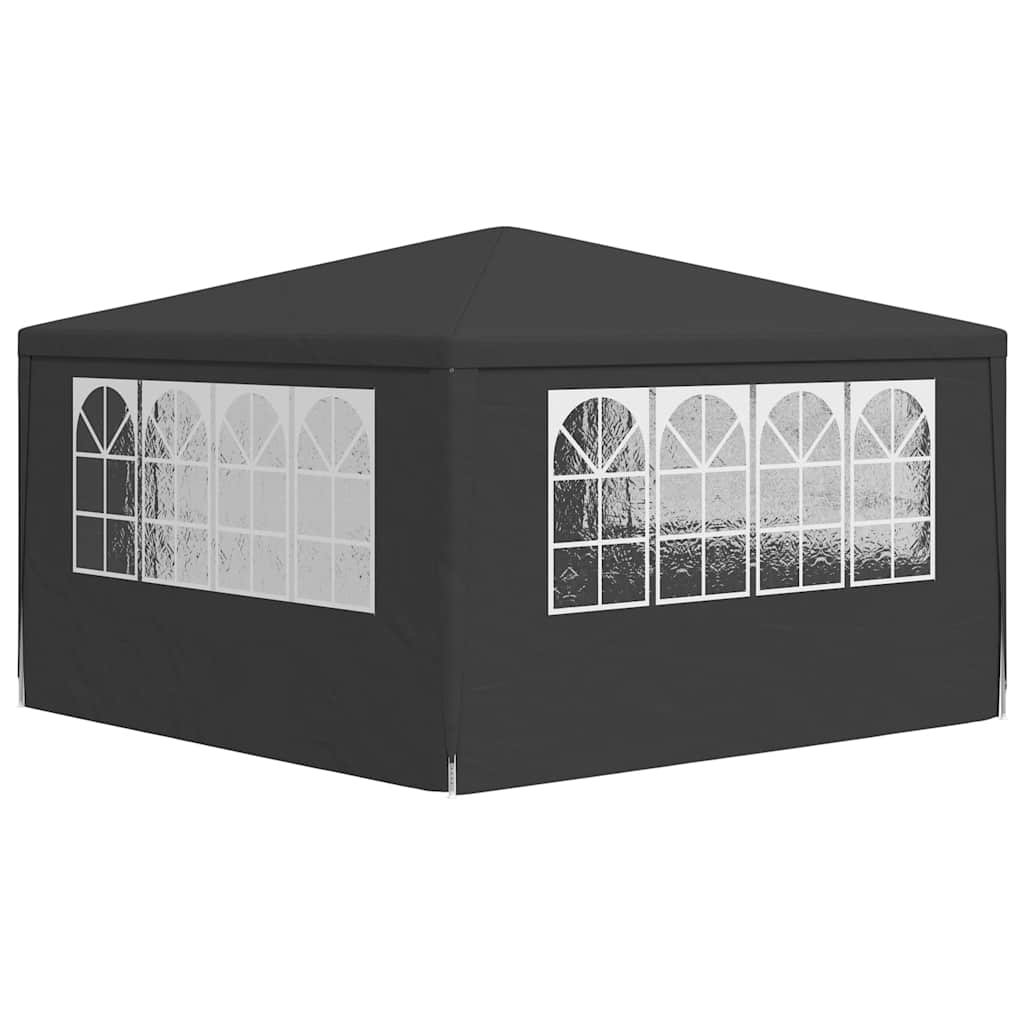Party-Zelt Rot 200 x 200 x 240 cm PE und Stahl