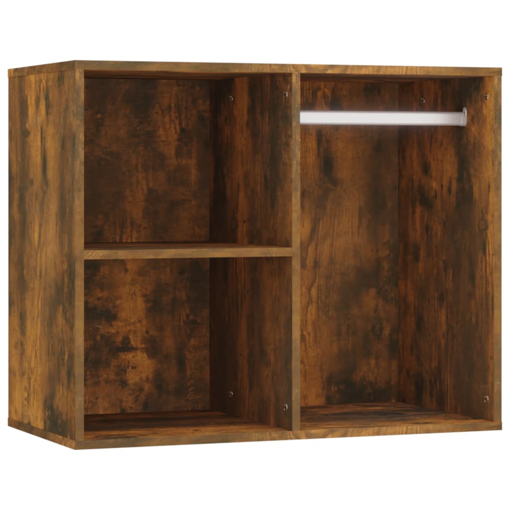 Schminktisch-Set mit LED Weiß Holzwerkstoff