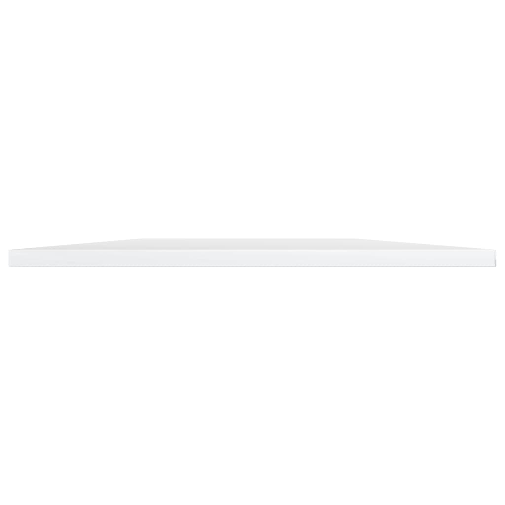 Bücherregal-Bretter 4 Stk. Weiß 40x10x1,5 cm Holzwerkstoff
