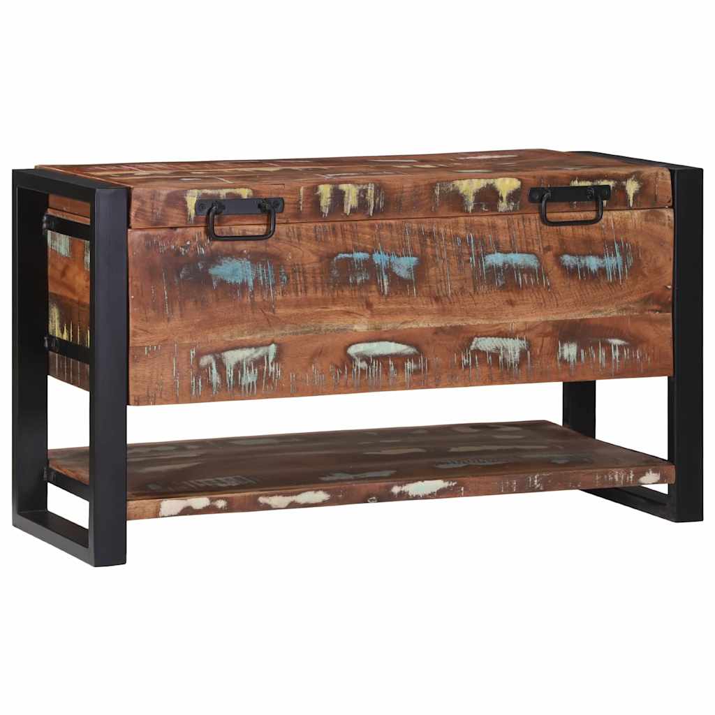 Aufbewahrungsbox Braun 80 x 35 x 45 cm Massivholz Mango