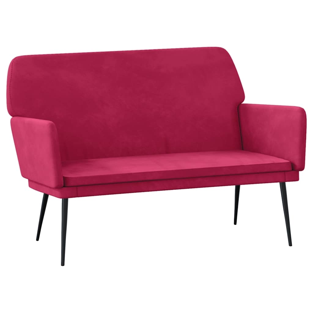 Sitzbank Dunkelgrün 108x79x79 cm Samt