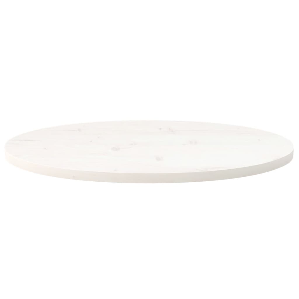 Tischplatte 70x35x2,5 cm Massivholz Kiefer Oval