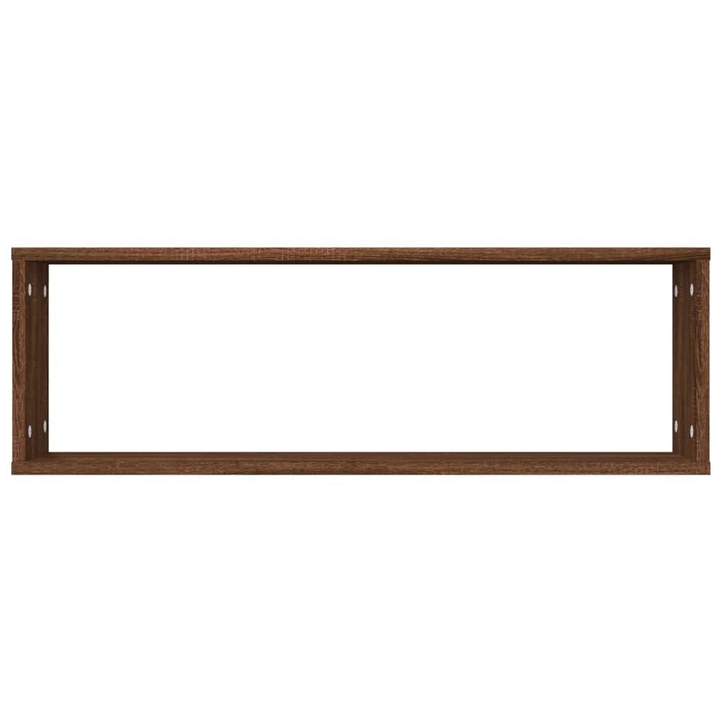 Würfelregale 2 Stk. Weiß 30x15x30 cm