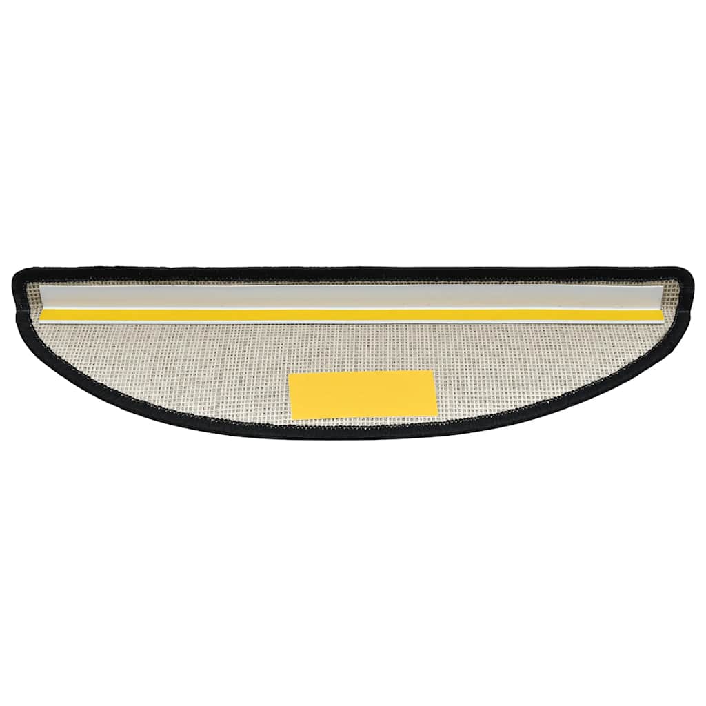 Stufenmatten 15 Stk. 56x17x3 cm Anthrazit Halbrund
