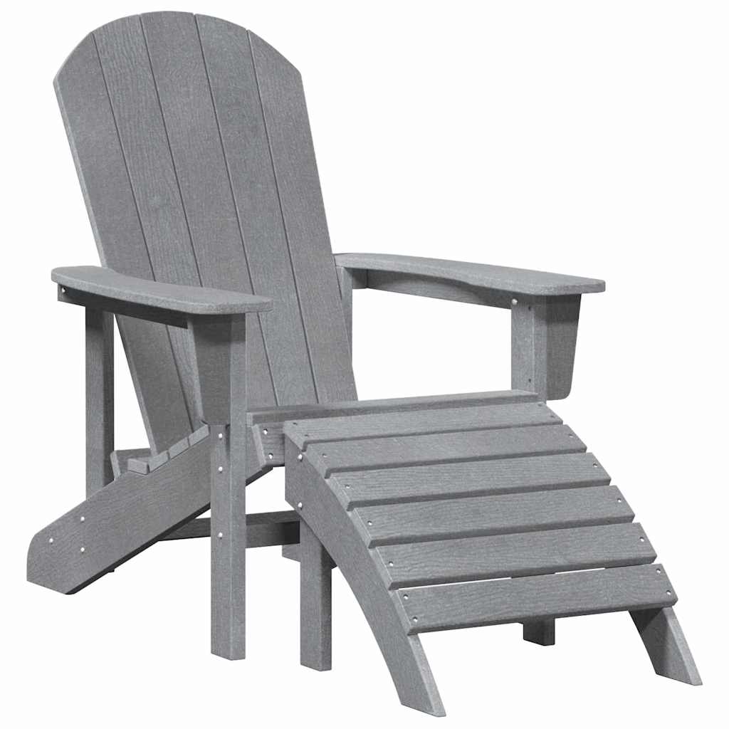 Adirondack-Stuhl Weiß 82 x 74 x 92 cm HDPE