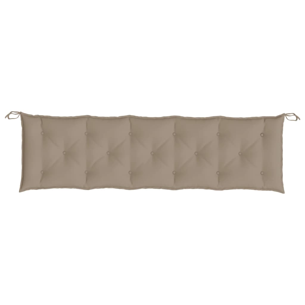 Gartenbank-Auflage Anthrazit 100x50x7 cm Oxford-Gewebe