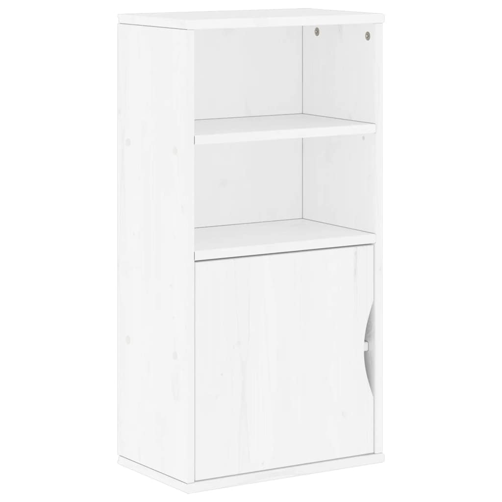 Beistellschrank ODDA 40x24x79 cm Massivholz Kiefer