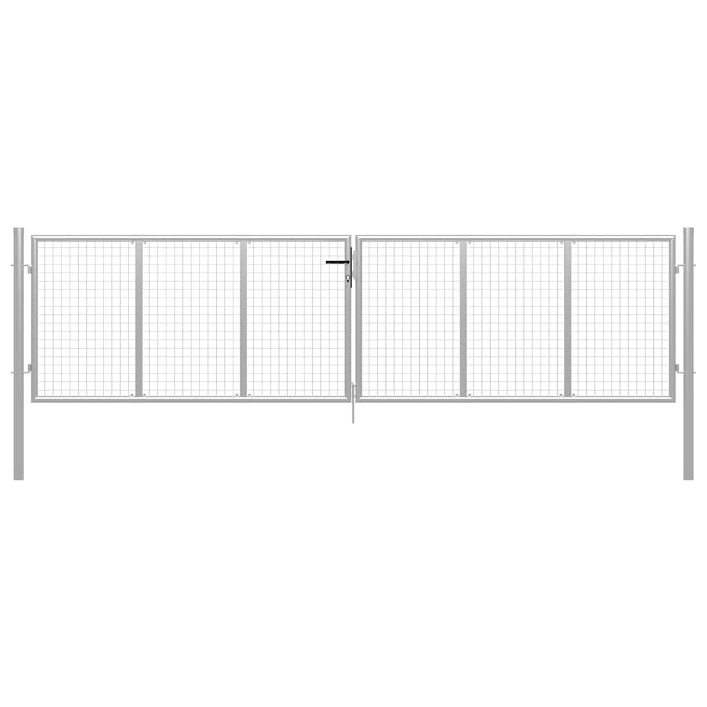 Gartentor aus Maschengewebe 400x150 cm