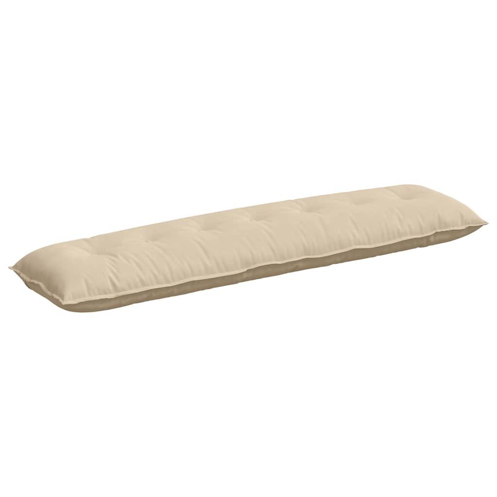 Rückenkissen Taupe 50 x 45 cm Mikrofaserstoff