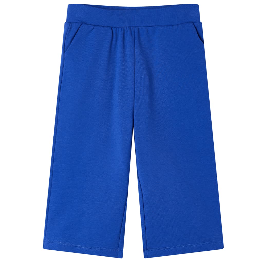 Kinderhose mit Weiten Beinen Kobaltblau 140