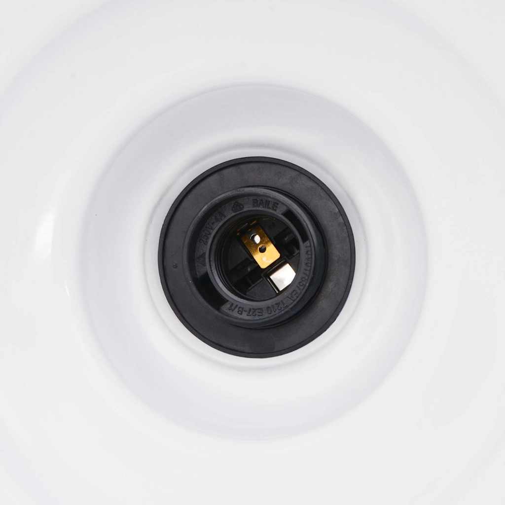 Pendelleuchte Höhenverstellbar E27 Schwarz Glänzend Ø 31 cm