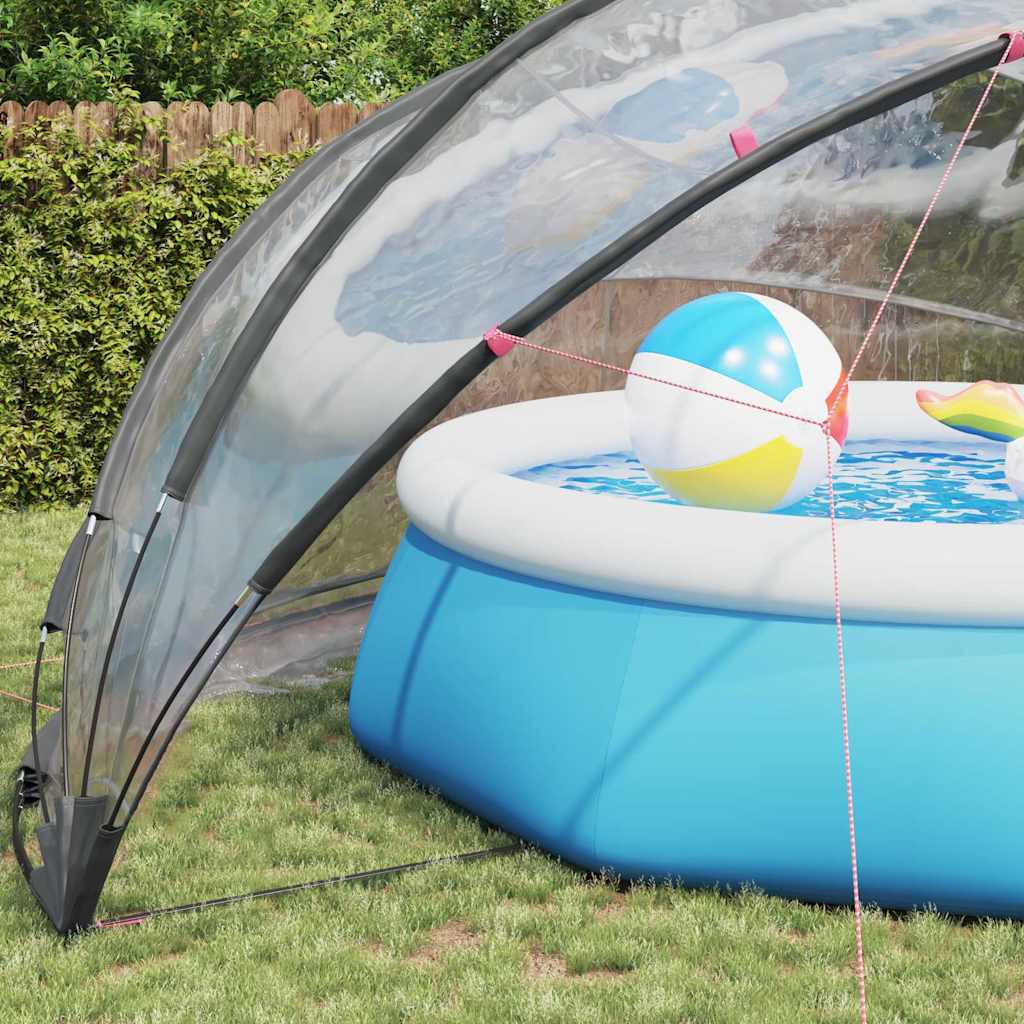 Pool-Dome 336 x 322 x 160 cm 185T Polyester mit PU-Beschichtung