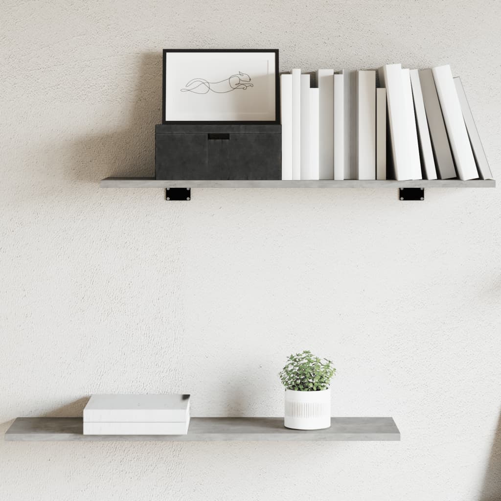 Bücherregal-Bretter 4 Stk. Weiß 40x10x1,5 cm Holzwerkstoff