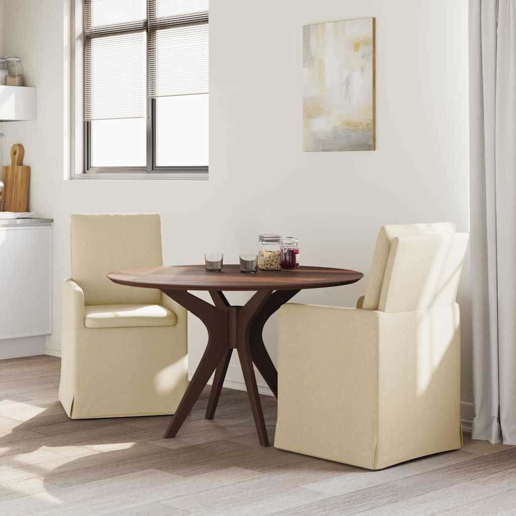 Esszimmerstühle 2 pcs Hellgrau 57 x 67 x 98 cm Stoff