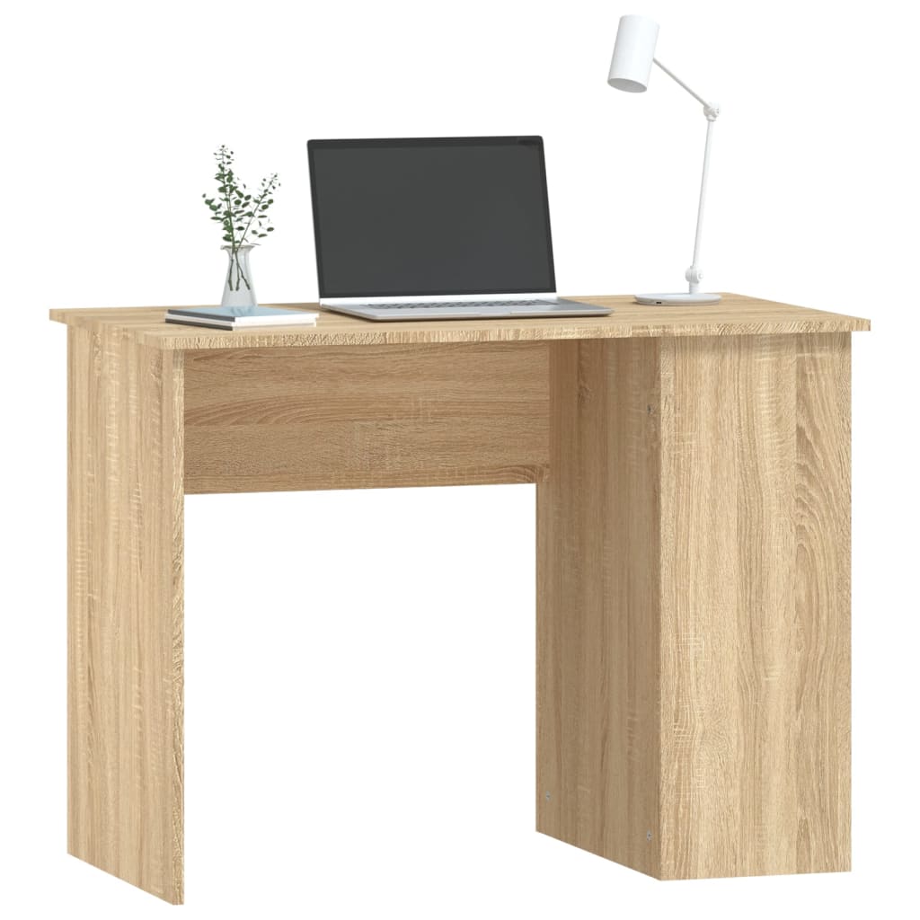 Schreibtisch Weiß 100x55x75 cm Holzwerkstoff