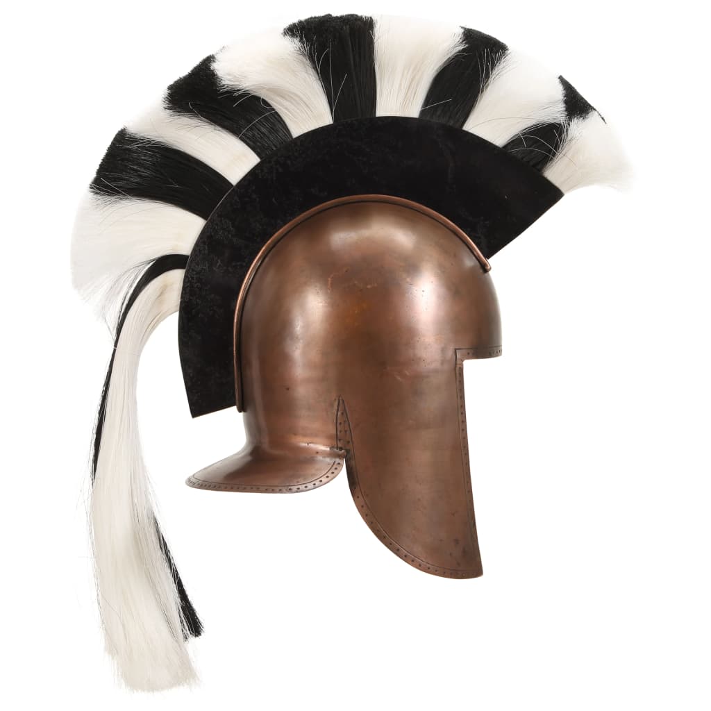 Preußische Pickelhaube Antik Replik für LARP Schwarz Stahl
