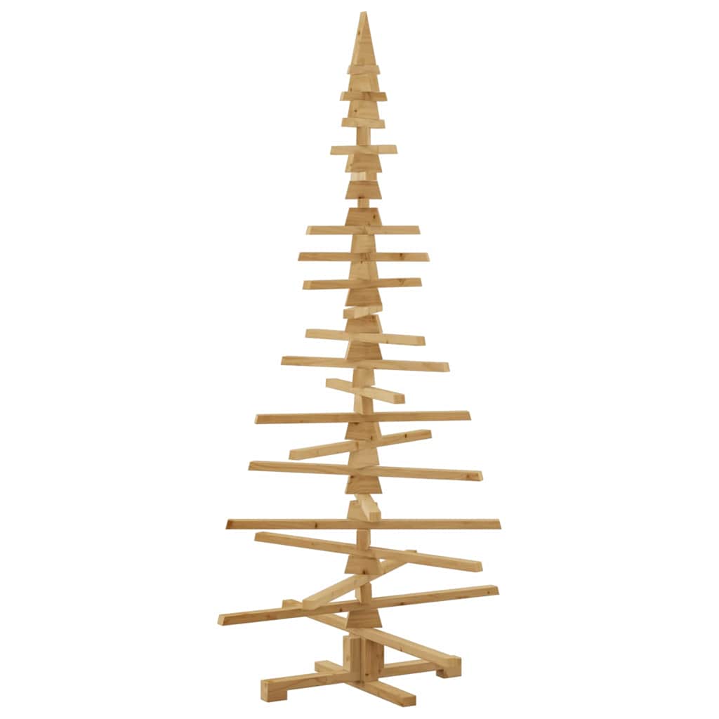 Weihnachtsbaum Holz zum Schmücken 60 cm Massivholz Kiefer