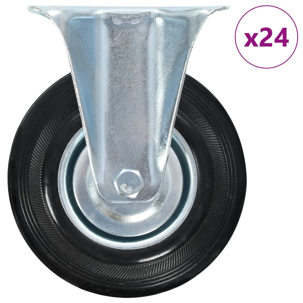 Bockrollen 4 Stk. 125 mm