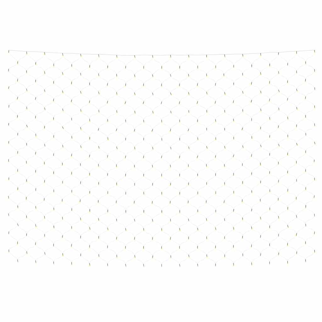 LED-Lichternetz Warmweiß 3x2 m 204 LEDs Indoor Outdoor