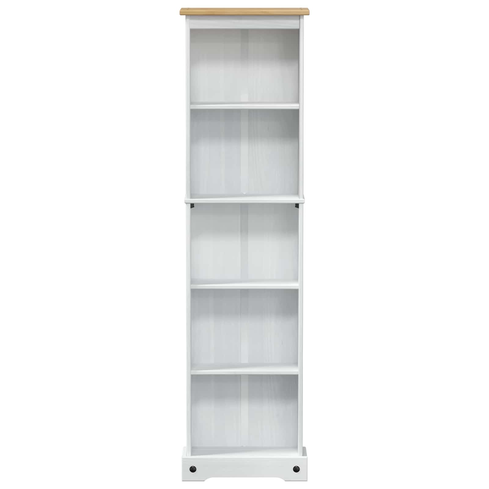 Bücherregal Corona 46x20x170 cm Massivholz Kiefer
