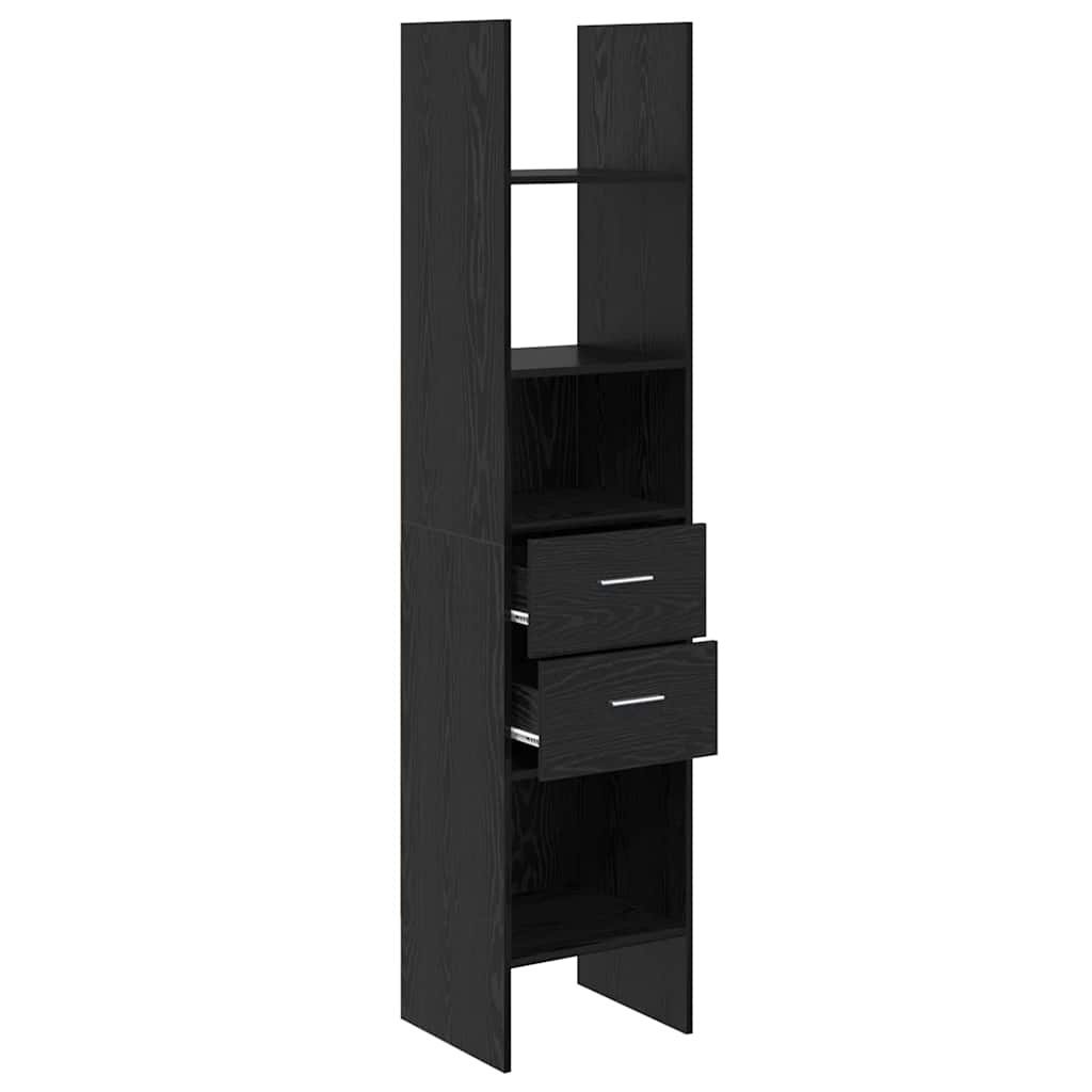 Bücherregal Weiß 40x35x180 cm Holzwerkstoff